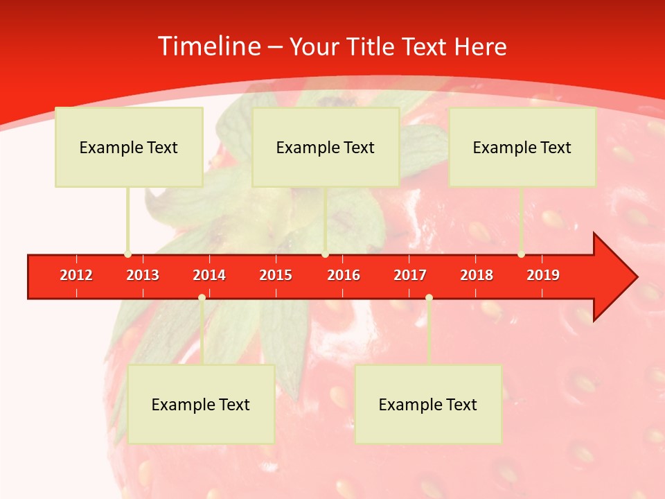 Tasty Leaves Drop PowerPoint Template