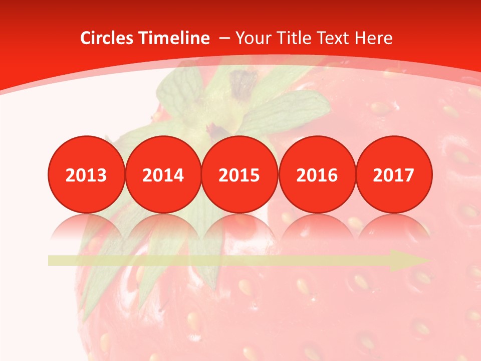 Tasty Leaves Drop PowerPoint Template