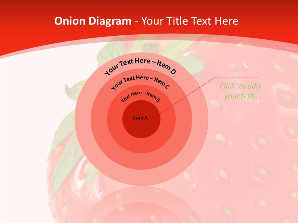 Tasty Leaves Drop PowerPoint Template