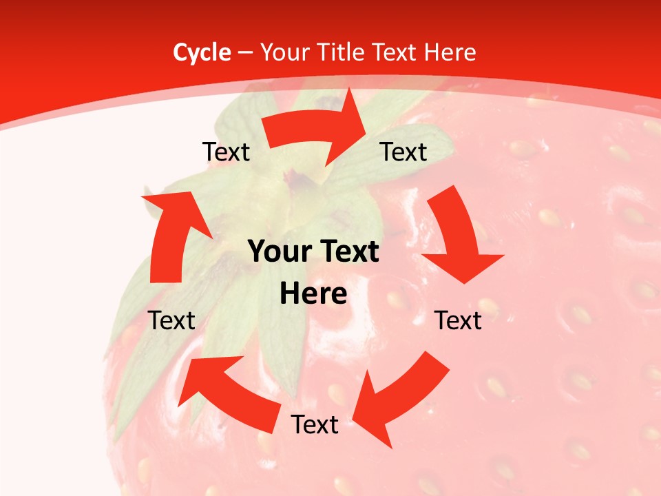 Tasty Leaves Drop PowerPoint Template