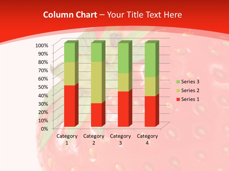 Tasty Leaves Drop PowerPoint Template