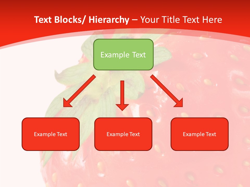 Tasty Leaves Drop PowerPoint Template