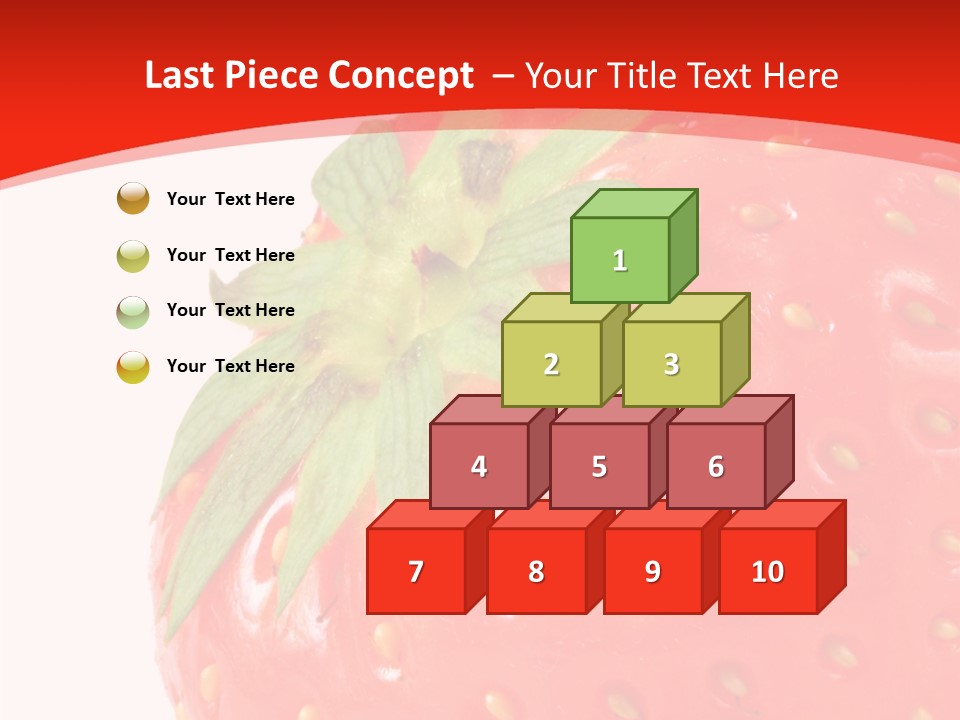 Tasty Leaves Drop PowerPoint Template