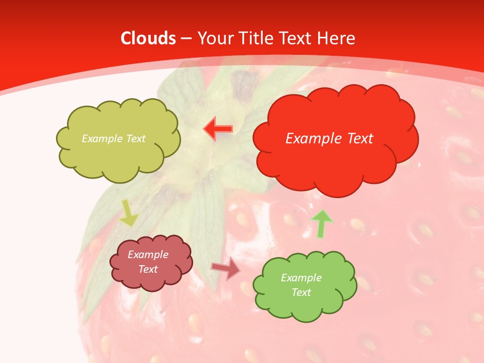 Tasty Leaves Drop PowerPoint Template