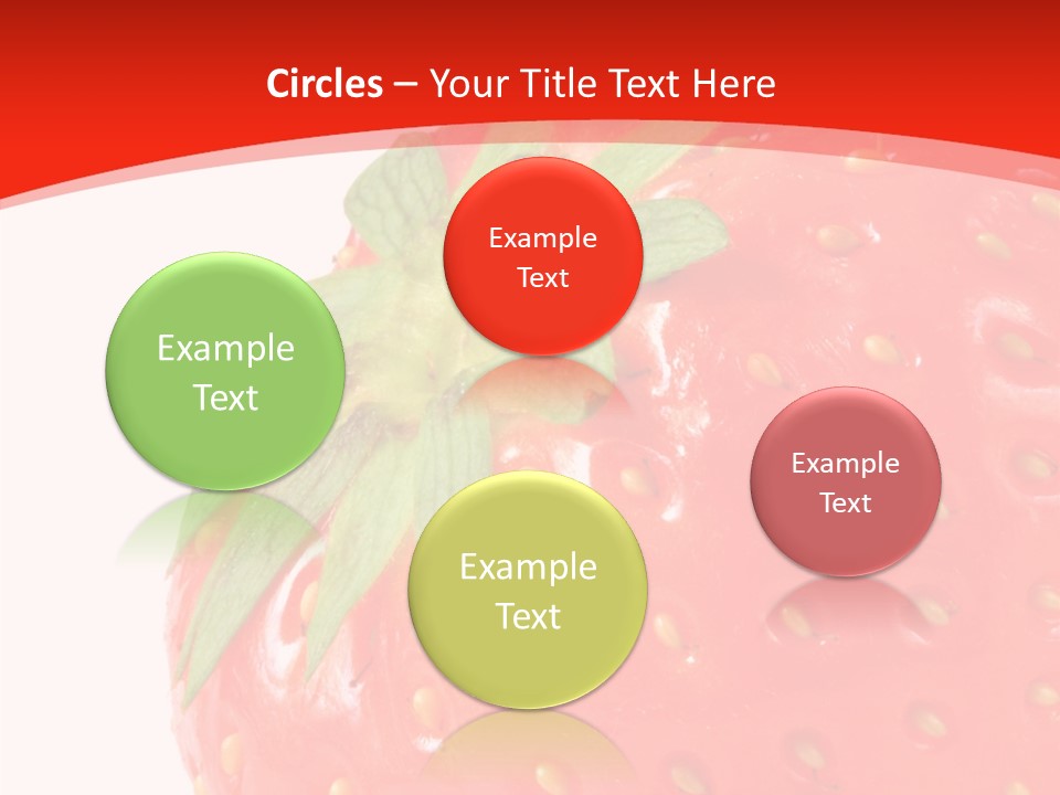 Tasty Leaves Drop PowerPoint Template