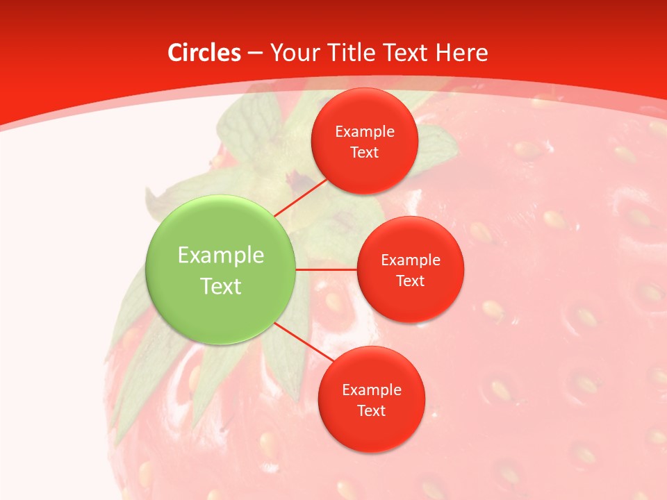 Tasty Leaves Drop PowerPoint Template