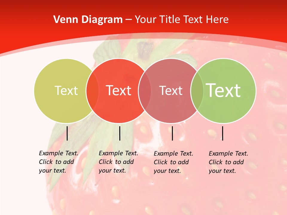 Tasty Leaves Drop PowerPoint Template