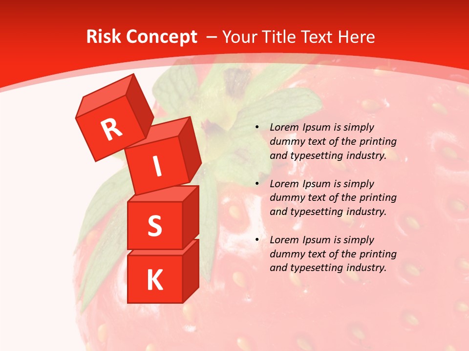 Tasty Leaves Drop PowerPoint Template