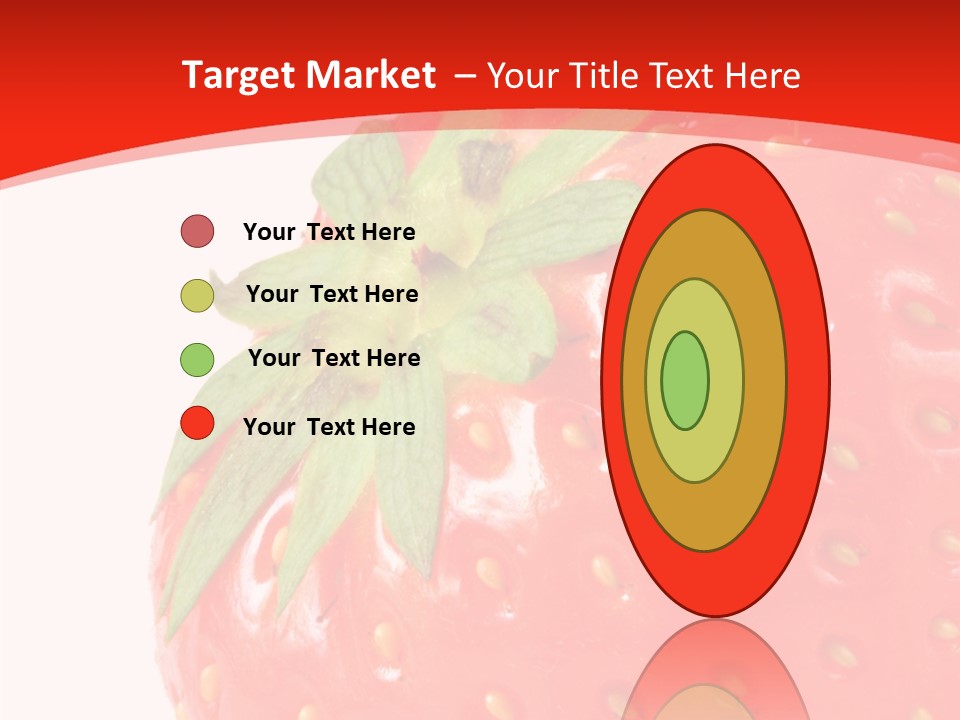 Tasty Leaves Drop PowerPoint Template