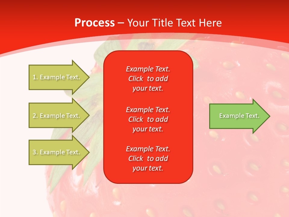 Tasty Leaves Drop PowerPoint Template