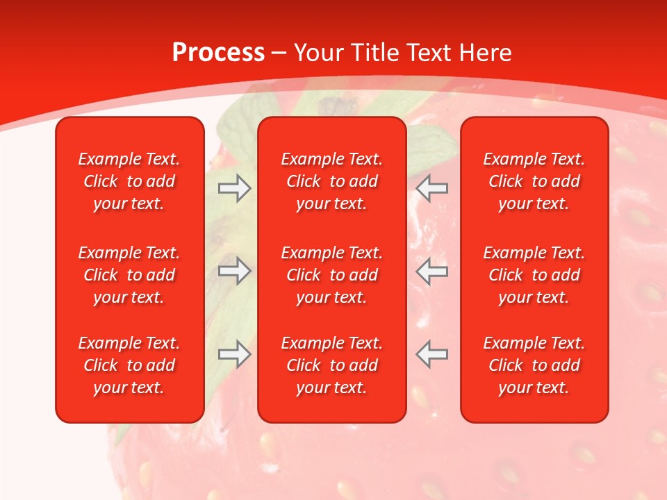 Tasty Leaves Drop PowerPoint Template
