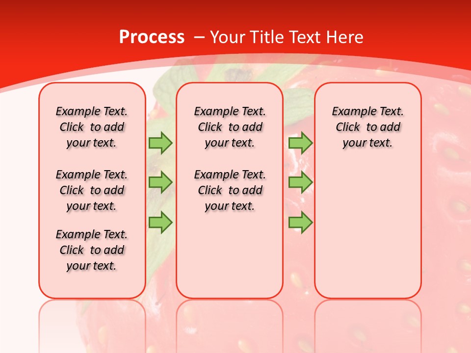 Tasty Leaves Drop PowerPoint Template