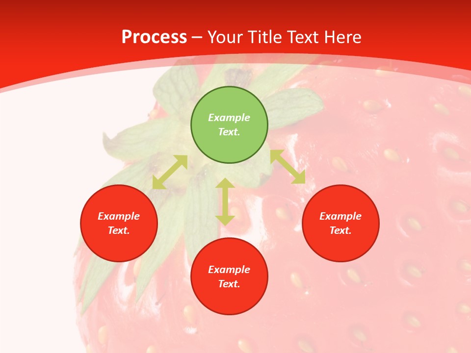 Tasty Leaves Drop PowerPoint Template