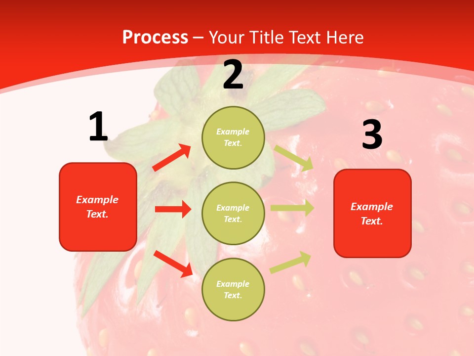 Tasty Leaves Drop PowerPoint Template
