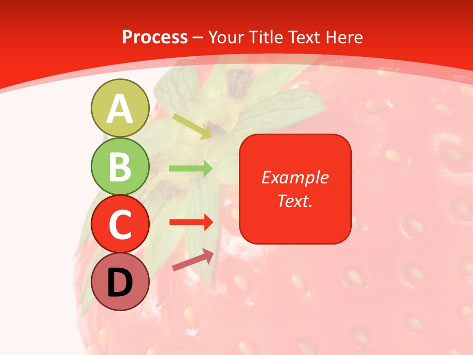 Tasty Leaves Drop PowerPoint Template