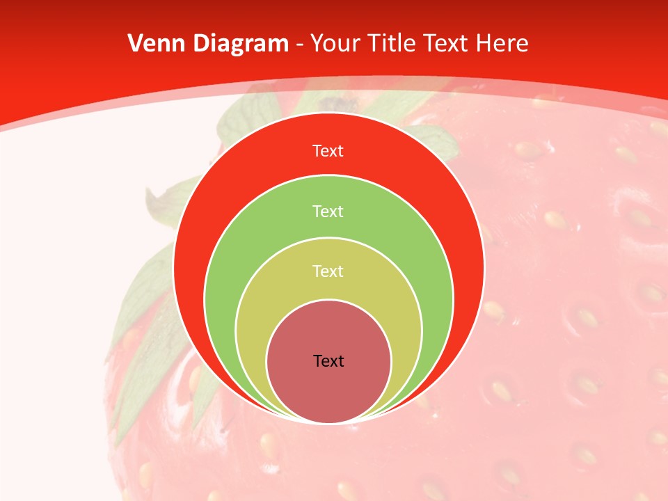 Tasty Leaves Drop PowerPoint Template