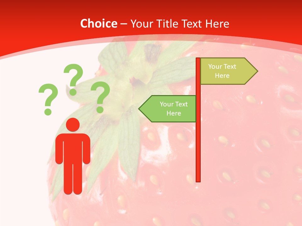 Tasty Leaves Drop PowerPoint Template