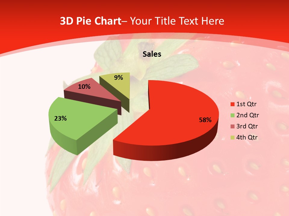 Tasty Leaves Drop PowerPoint Template