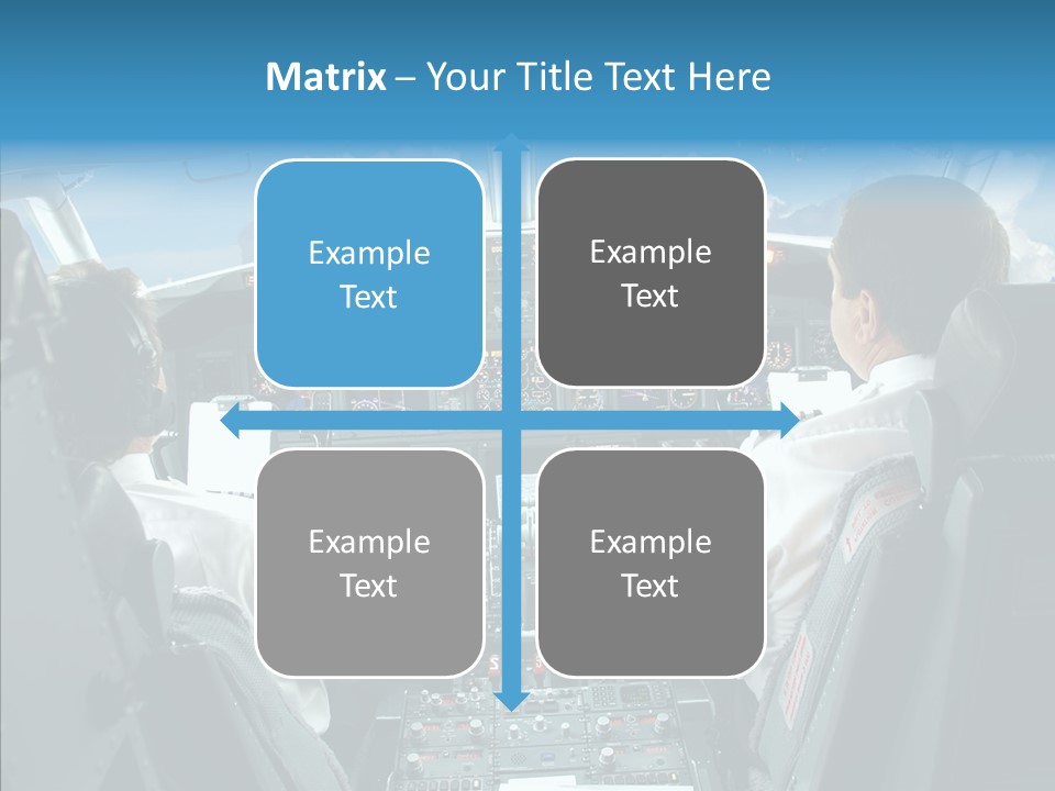 Mcdu Deck Aviation PowerPoint Template
