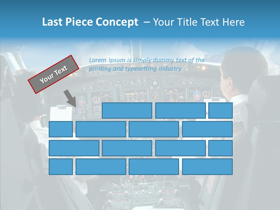 Mcdu Deck Aviation PowerPoint Template