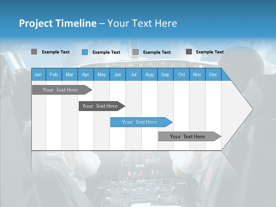 Mcdu Deck Aviation PowerPoint Template