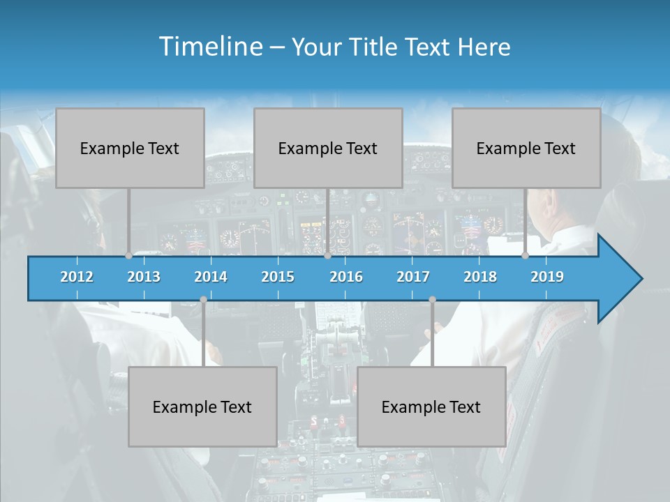 Mcdu Deck Aviation PowerPoint Template