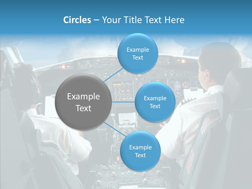 Mcdu Deck Aviation PowerPoint Template