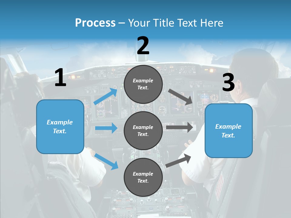Mcdu Deck Aviation PowerPoint Template