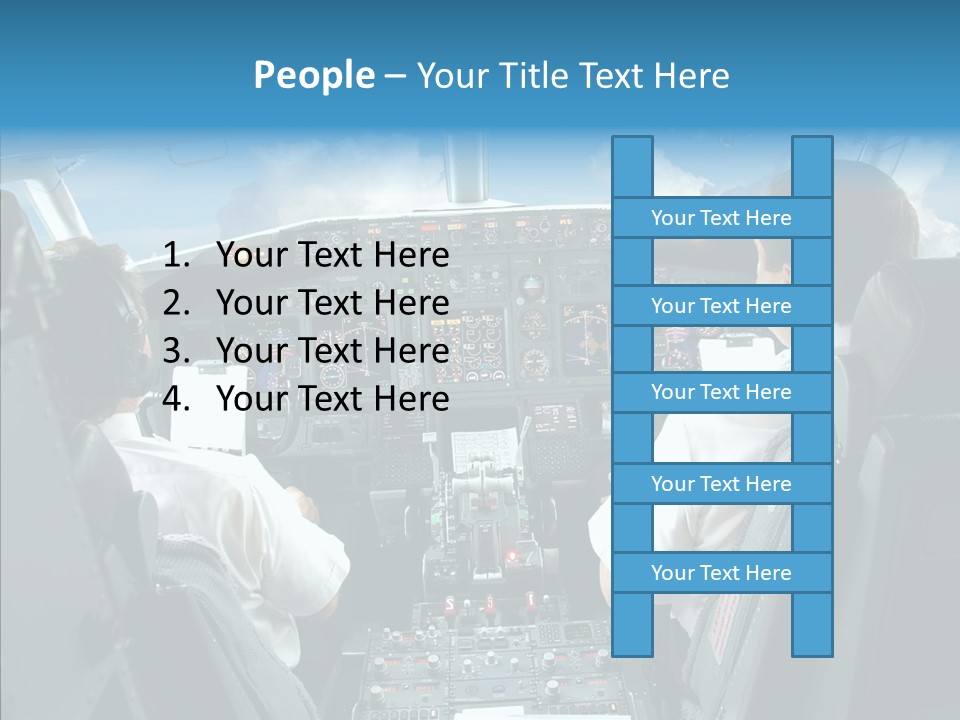 Mcdu Deck Aviation PowerPoint Template
