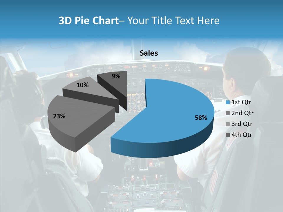 Mcdu Deck Aviation PowerPoint Template