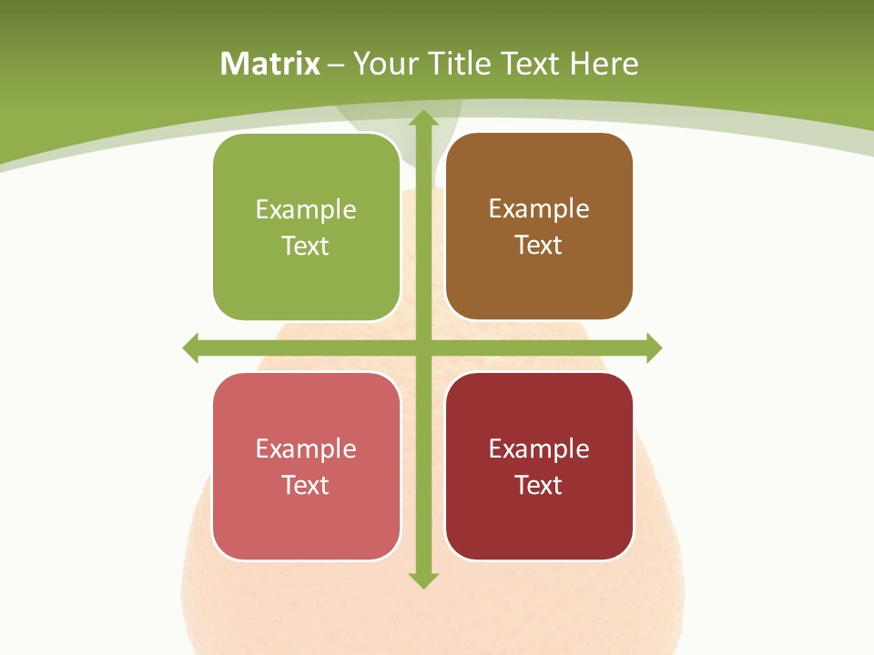 Isolated Juice Healthy PowerPoint Template
