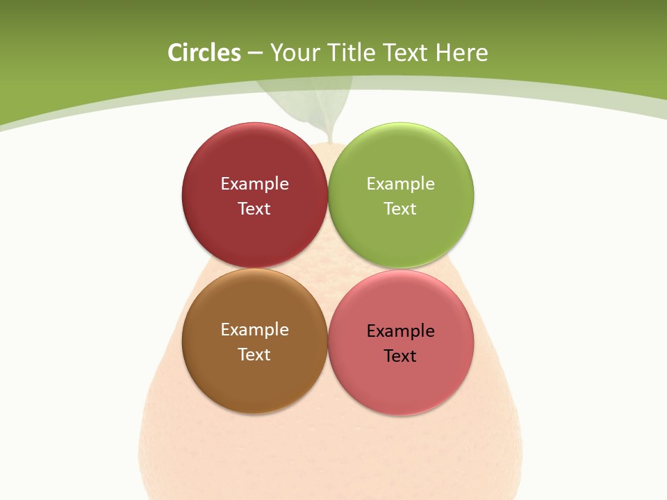 Isolated Juice Healthy PowerPoint Template