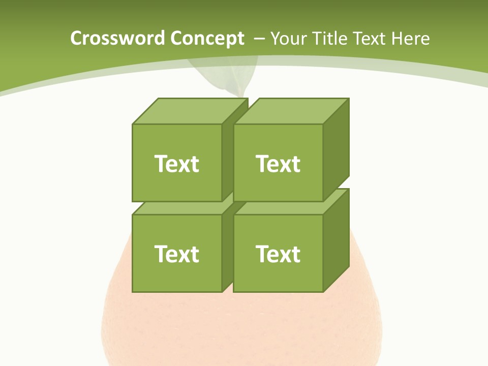 Isolated Juice Healthy PowerPoint Template