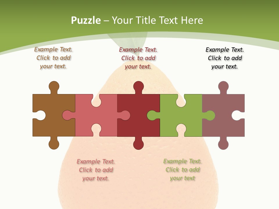 Isolated Juice Healthy PowerPoint Template