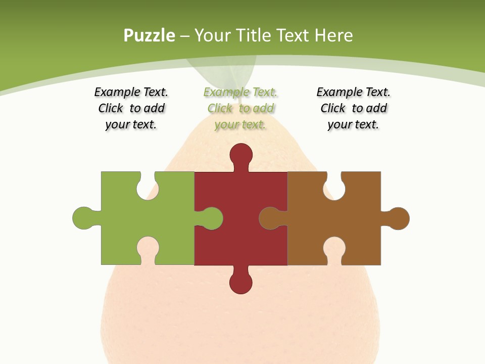 Isolated Juice Healthy PowerPoint Template