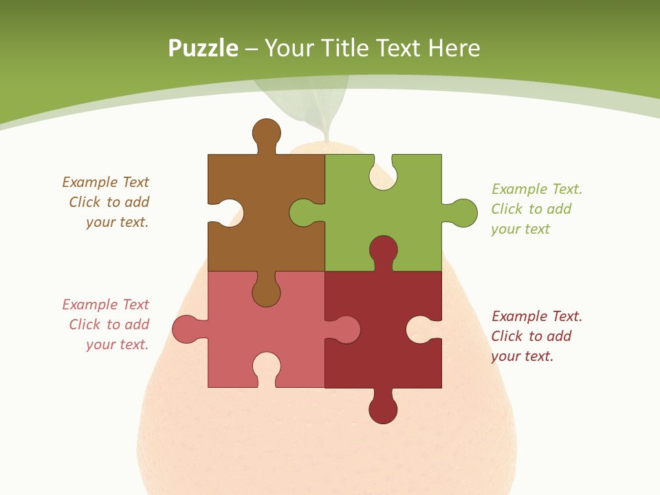 Isolated Juice Healthy PowerPoint Template