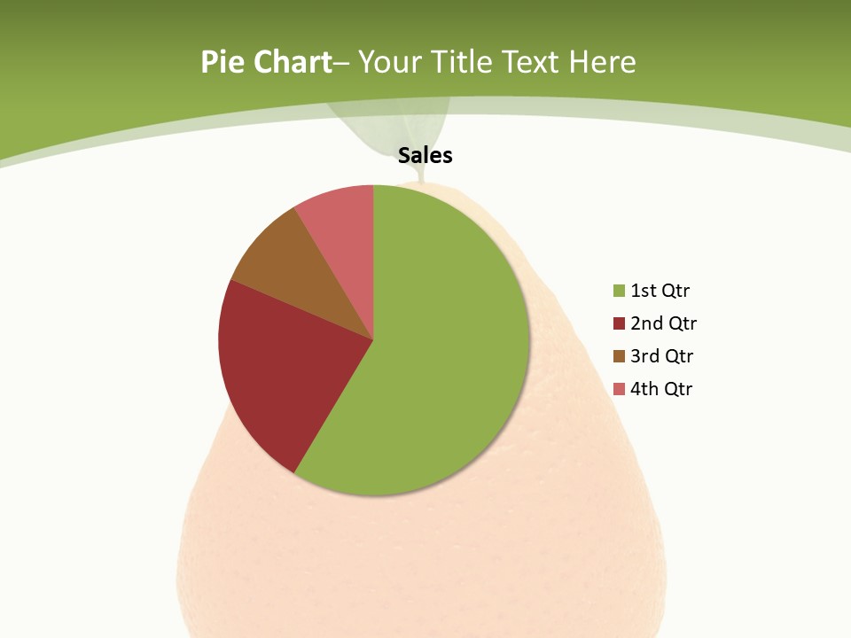 Isolated Juice Healthy PowerPoint Template