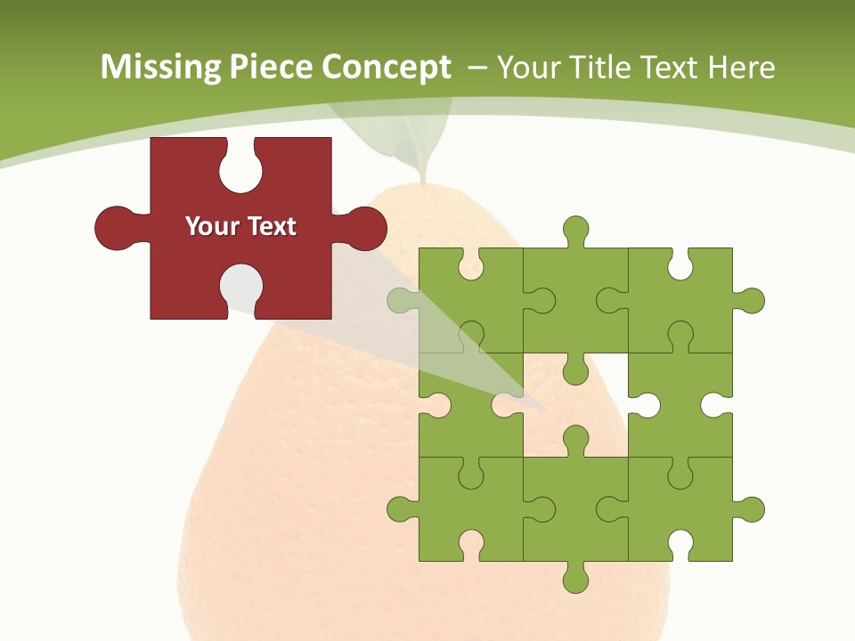 Isolated Juice Healthy PowerPoint Template