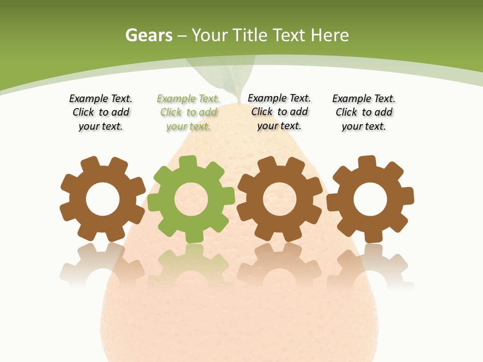 Isolated Juice Healthy PowerPoint Template