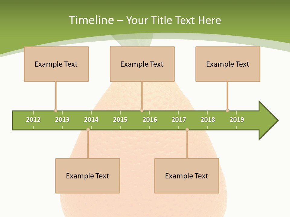 Isolated Juice Healthy PowerPoint Template