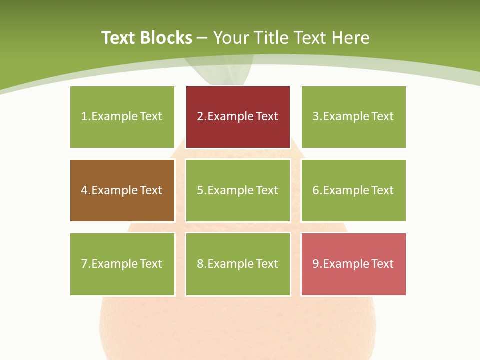 Isolated Juice Healthy PowerPoint Template