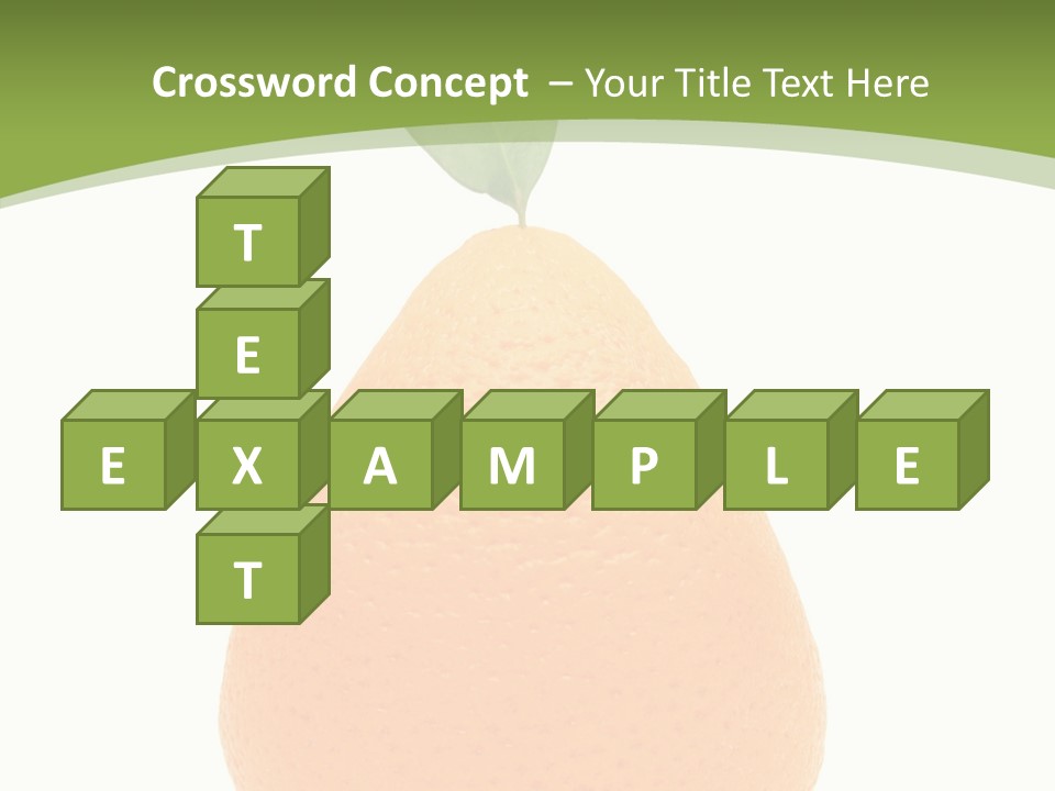 Isolated Juice Healthy PowerPoint Template