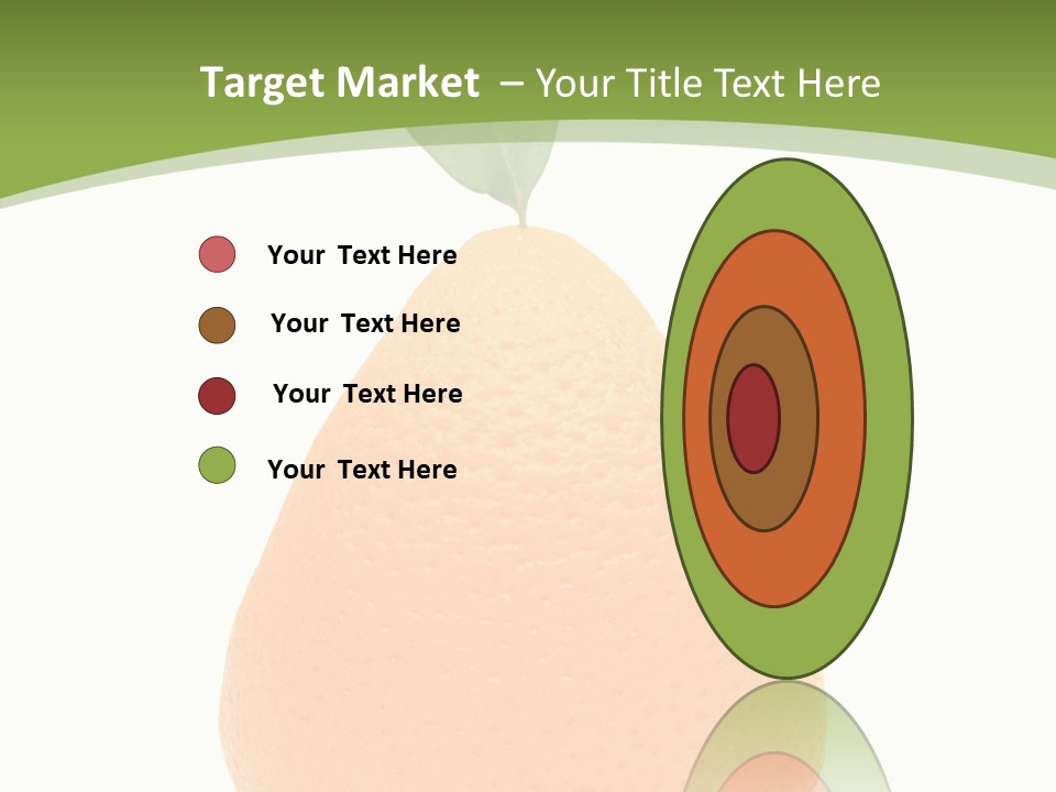 Isolated Juice Healthy PowerPoint Template