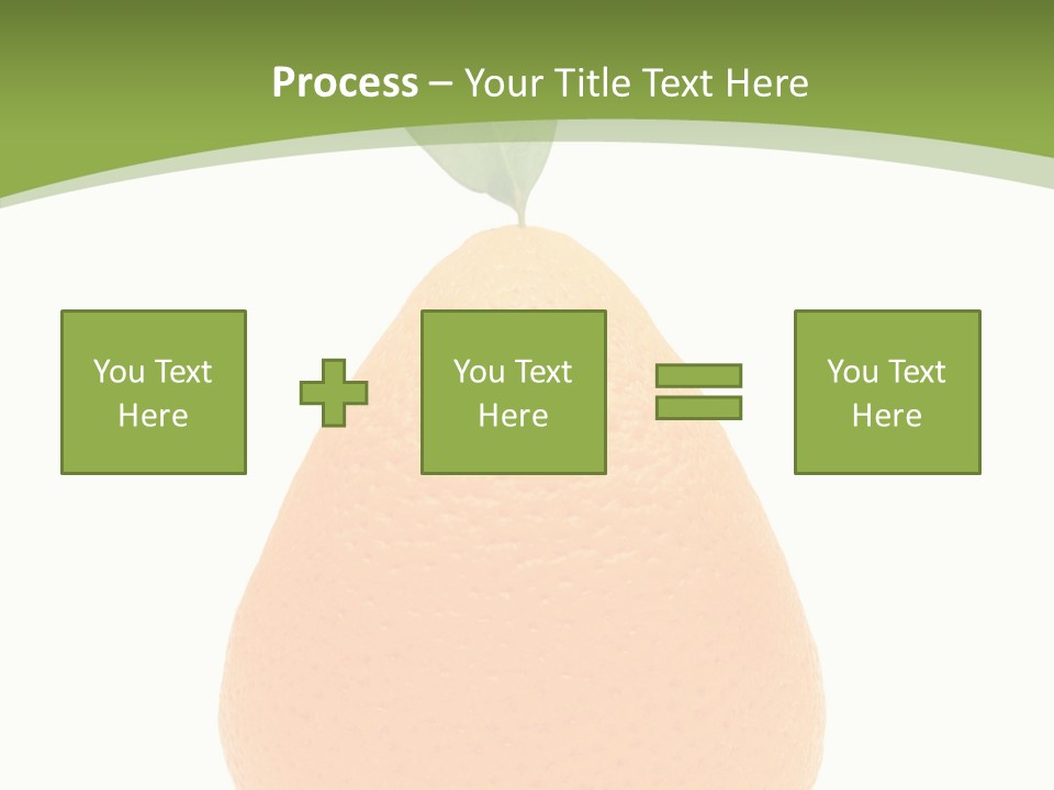 Isolated Juice Healthy PowerPoint Template