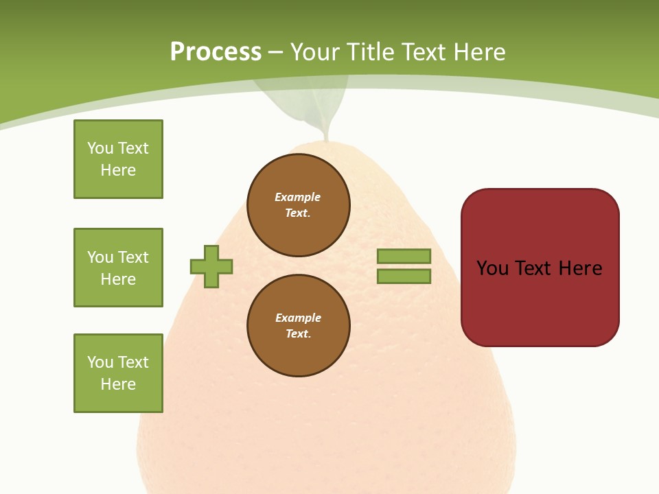 Isolated Juice Healthy PowerPoint Template