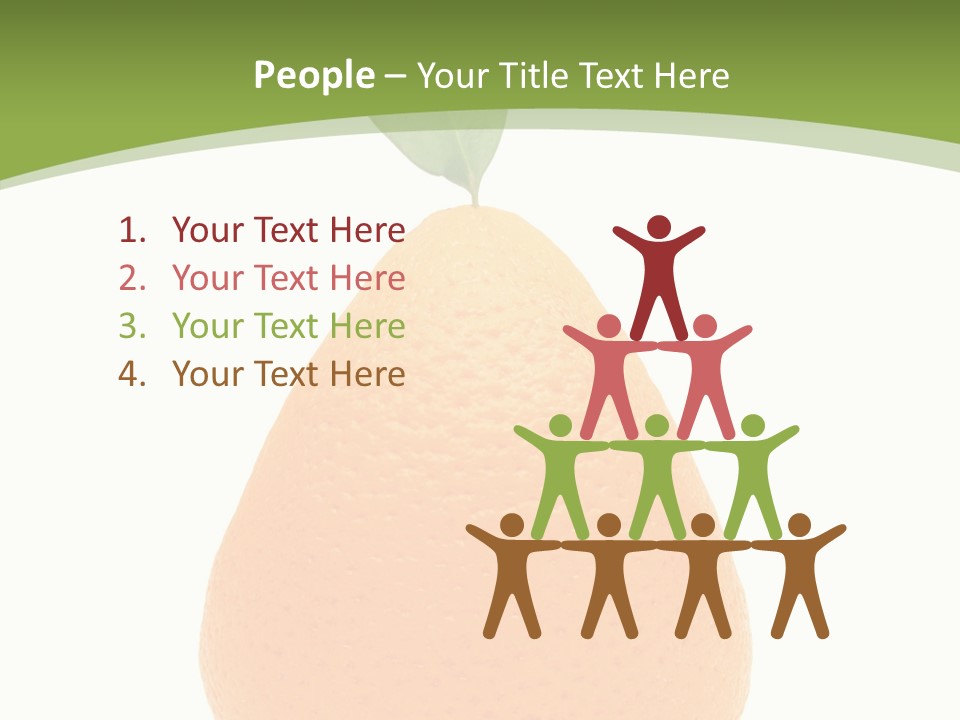 Isolated Juice Healthy PowerPoint Template