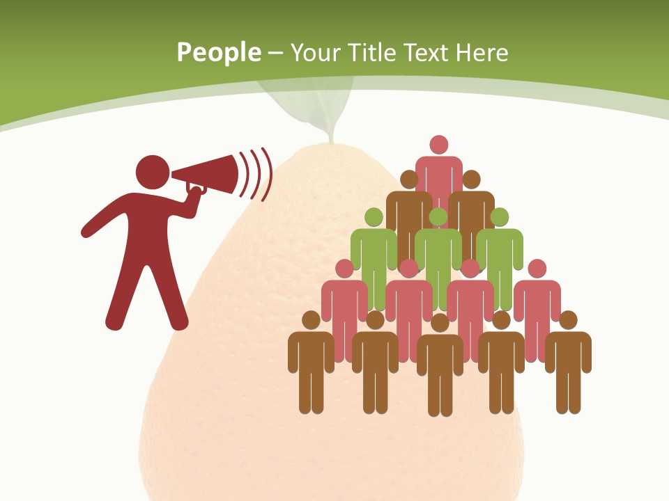 Isolated Juice Healthy PowerPoint Template