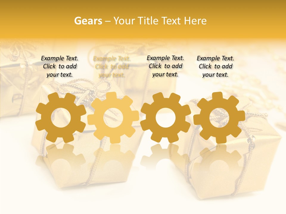 Noel Shiny Atmosphere PowerPoint Template