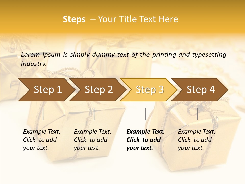 Noel Shiny Atmosphere PowerPoint Template