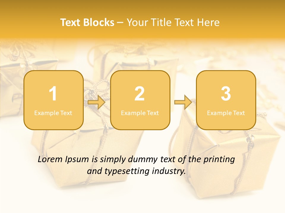 Noel Shiny Atmosphere PowerPoint Template
